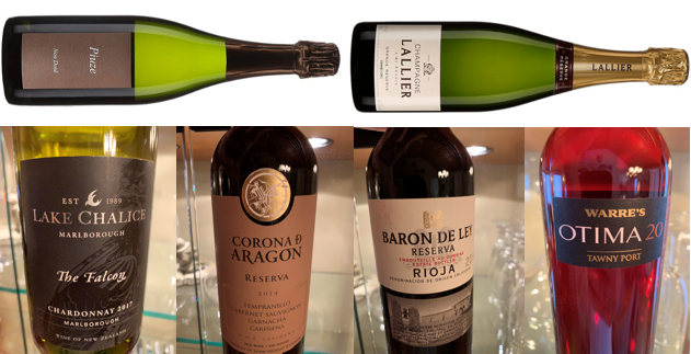 Suggestion de 6 vins pour le Nouvel An!!