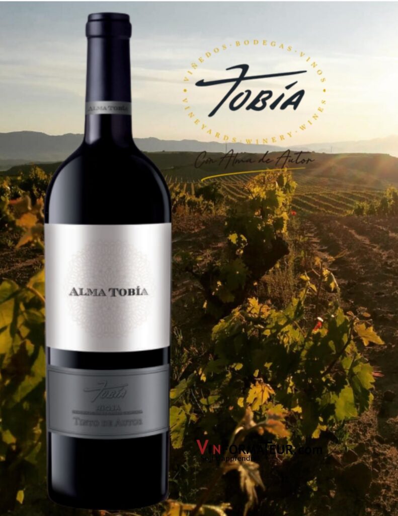 Bouteille de Alma Tobia, Tinto de Autor, Espagne, Rioja, 2017