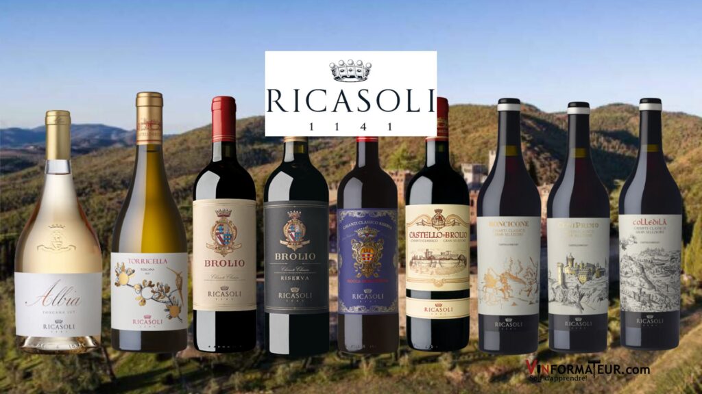 Quelle belle dégustation des vins de la maison Ricasoli!