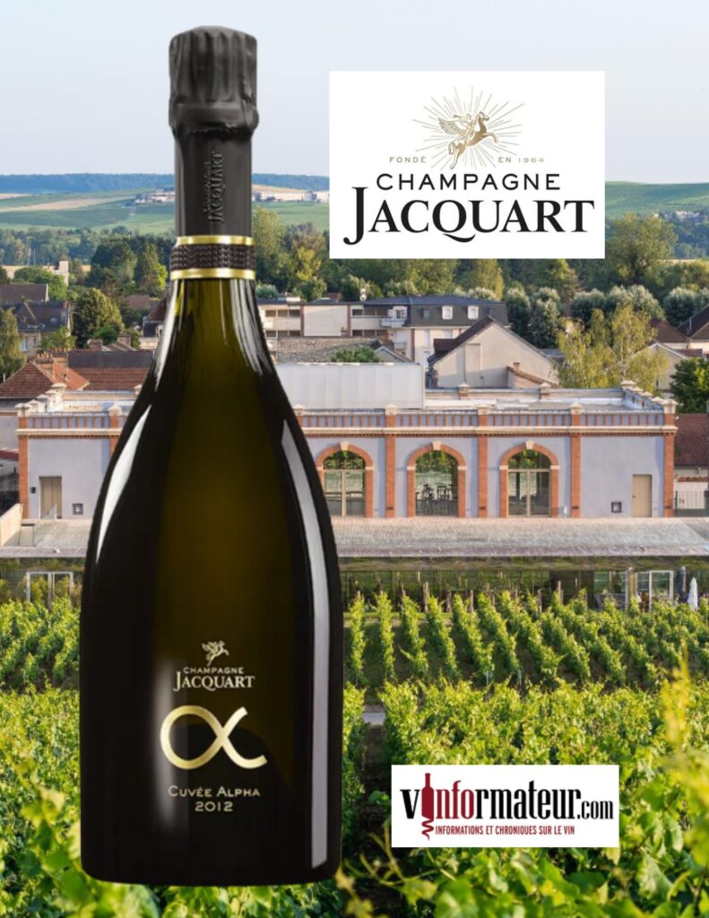 Champagne Jacquart, Cuvée Alpha, 2012 bouteille