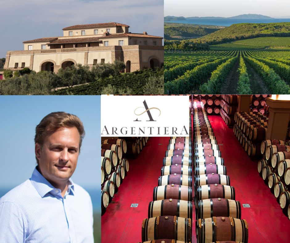 Tenuta Argentiera: Stanislaus Turnauer, chai et vignobles