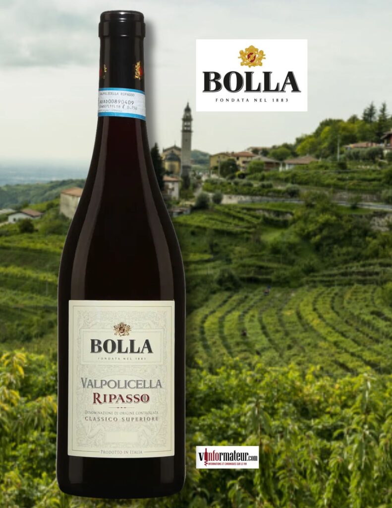 Bolla, Ripasso Classico Superiore, Vénétie, vin rouge, 2022 bouteille